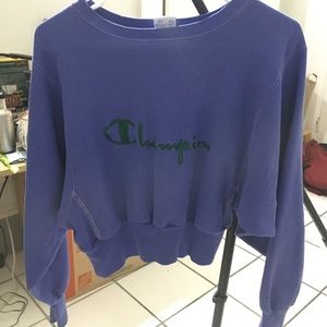 Champion Vintage Cropped Sweater